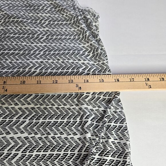 Circo Girls Black and White Sleeveless Arrow Print Maxi Dress Size XL 14/16 - Picture 9 of 11